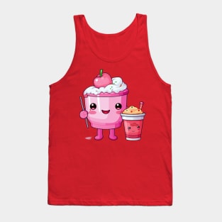 kawaii Ice cream  T-Shirt cute Candy food gilrl Tank Top